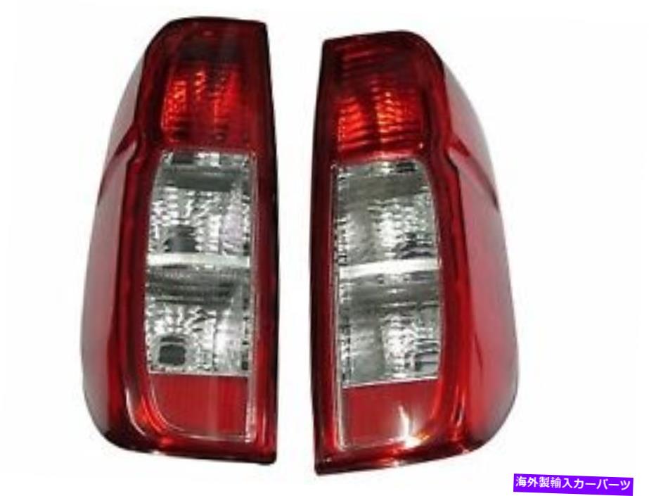 USテールライト 日産のためのペアリアテールライトランプNavara D40 2005 - 2013ピックアップ PAIR REAR TAIL LIGHT LAMP FOR NISSAN FRONTIER NAVARA D40 2005 - 2013 PICK UP【並行輸入品】