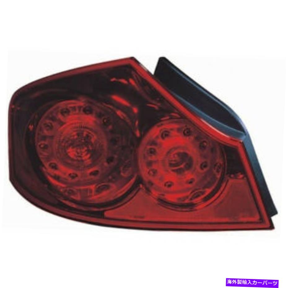USテールライト Infiniti G25テールライトアセンブリ2011 2012ドライバーサイドIN2800118 For Infiniti G25 Tail Light Assembly 2011 2012 Driver Side IN2800118【並行輸入品】