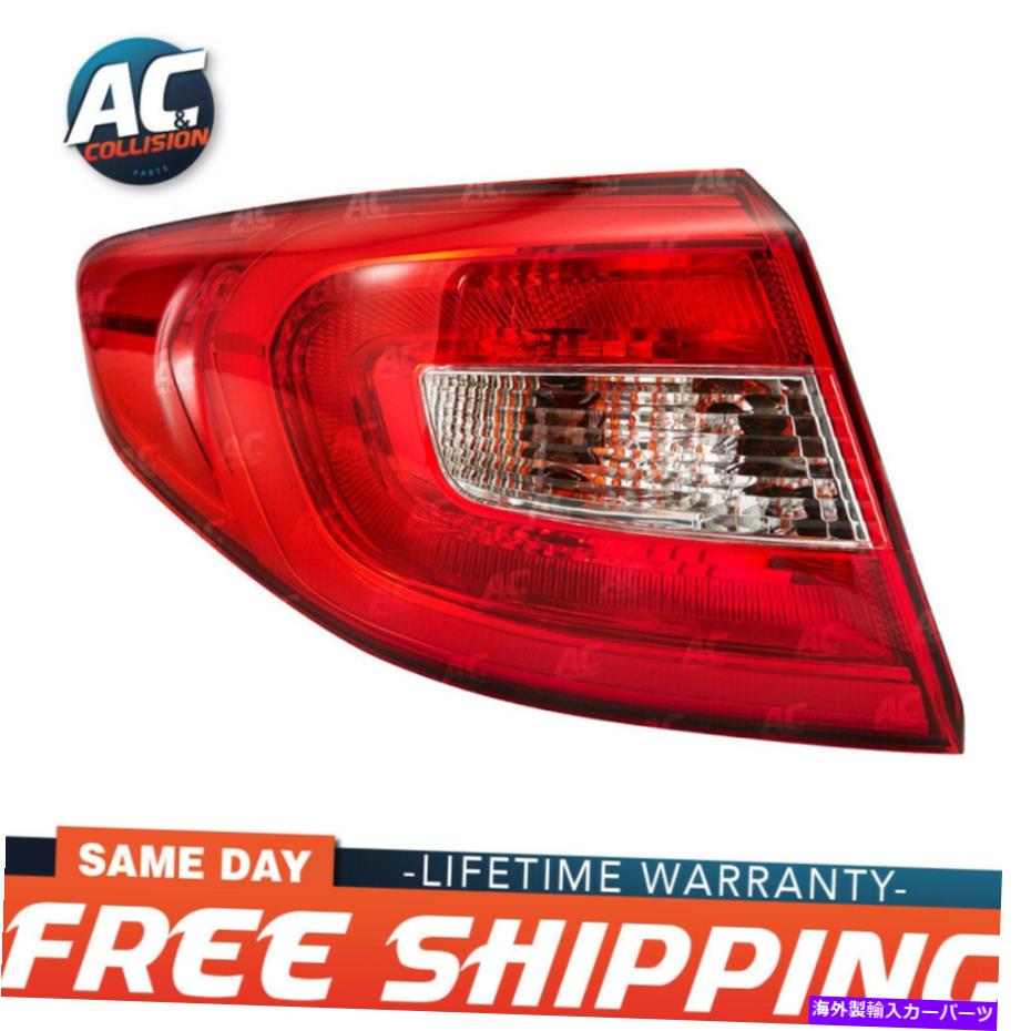 USテールライト 15-6722-00-1テールライトアセンブリドライバの外側15-16 Hyundai Sonata LH 11-6722-00-1 Tail Light Assembly Driver Outer Side for 15-16 Hyundai Sonata LH【並行輸入品】