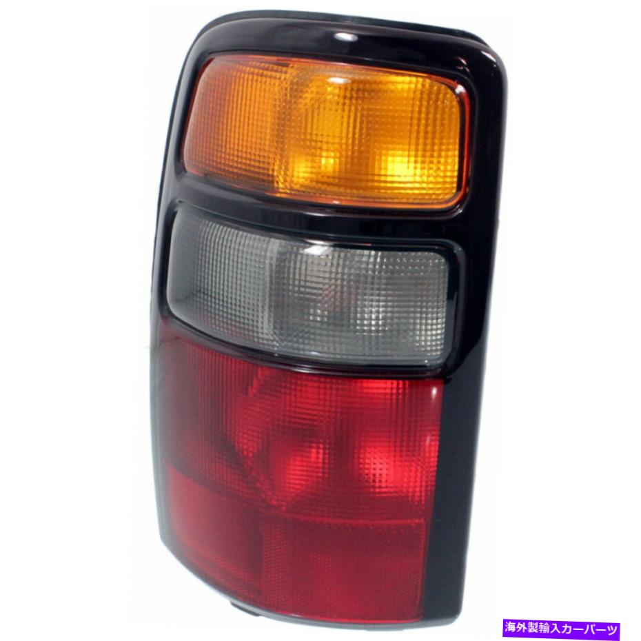 USテールライト GMC Yukon XL 1500/2500テールライト2004-2006ドライバ側アンバー/クリア/レンズ For GMC Yukon XL 1500/2500 Tail Light 2004-2006 Driver Side Amber/Clear/Red Lens【並行輸入品】