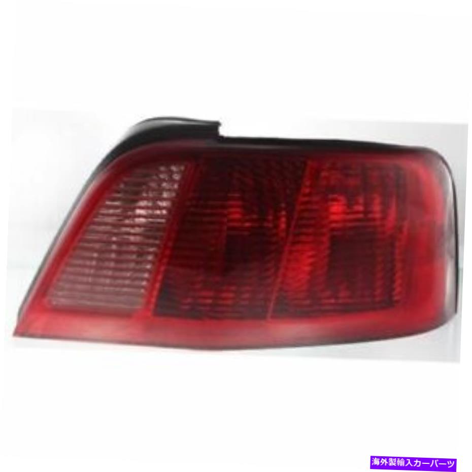 USテールライト Galant 02-03、助手席側テールライト、クリア、レンズレンズ For Galant 02-03, Passenger Side Tail Light, Clear and Red Lens【並行輸入品】