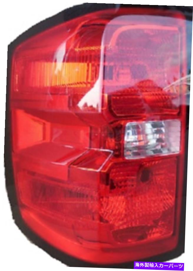 USテールライト 2014 2015 2015 2017 2018 Silverado 1500/2500/3500左ドライバーテールライト 2014 2015 2016 2017 2018 Silverado 1500 / 2500 / 3500 left driver tail light【並行輸入品】