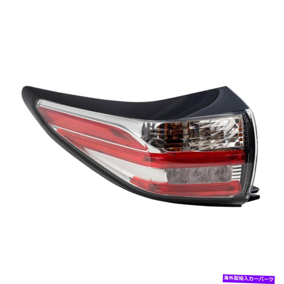 USテールライト 15-18日産ムラノのためのドライバーテールライト四分の一パネルマウントレンズアセンブリ Drivers Tail Light Quarter Panel Mounted Lens Assembly for 15-18 Nissan Murano【並行輸入品】
