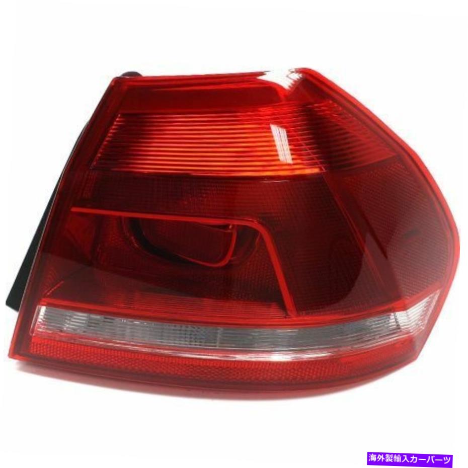 USテールライト 新しいVW2805108 volkswagen Passatのための外側のテールライト2012-2015 New VW2805108 Passenger Side, Outer Tail Light for Volkswagen Passat 2012-2015【並行輸入品】
