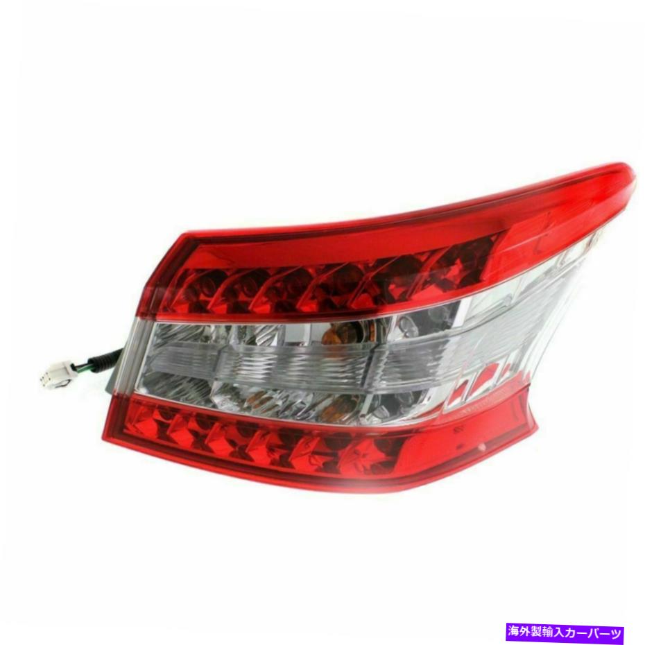 USテールライト 13-15日産Sentra旅客側、アウターのためのNI2805100テールライト NI2805100 Tail Light for 13-15 Nissan Sentra Passenger Side, Outer【並行輸入品】