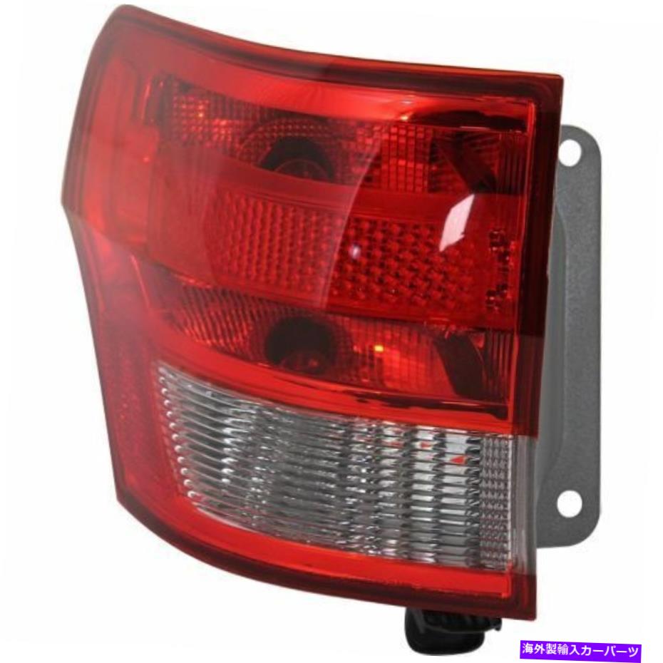USテールライト 新しいCH2804100C CAPA LHサイド、ジープグランドチェロキー2011-2013用の外側のテールライト New CH2804100C CAPA LH Side, Outer Tail Light for Jeep Grand Cherokee 2011-2013【並行輸入品】