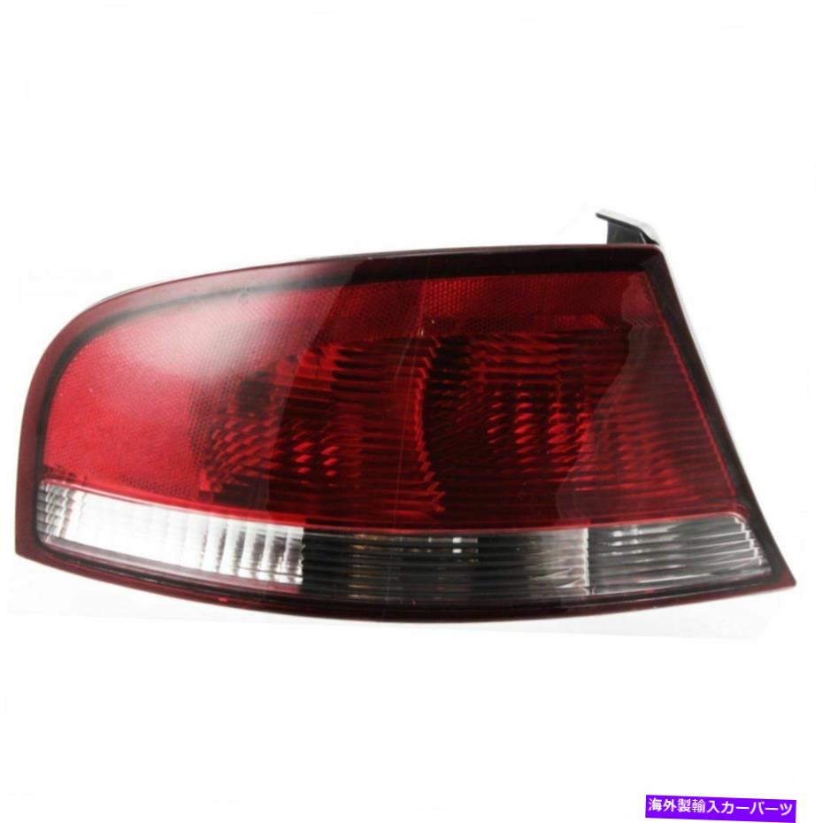 USテールライト 2001~2006のハロゲンテールライトChrysler Sebringセダン左透明/赤の球根 Halogen Tail Light For 2001-2006 Chrysler Sebring Sedan Left Clear/Red w/ Bulbs【並行輸入品】