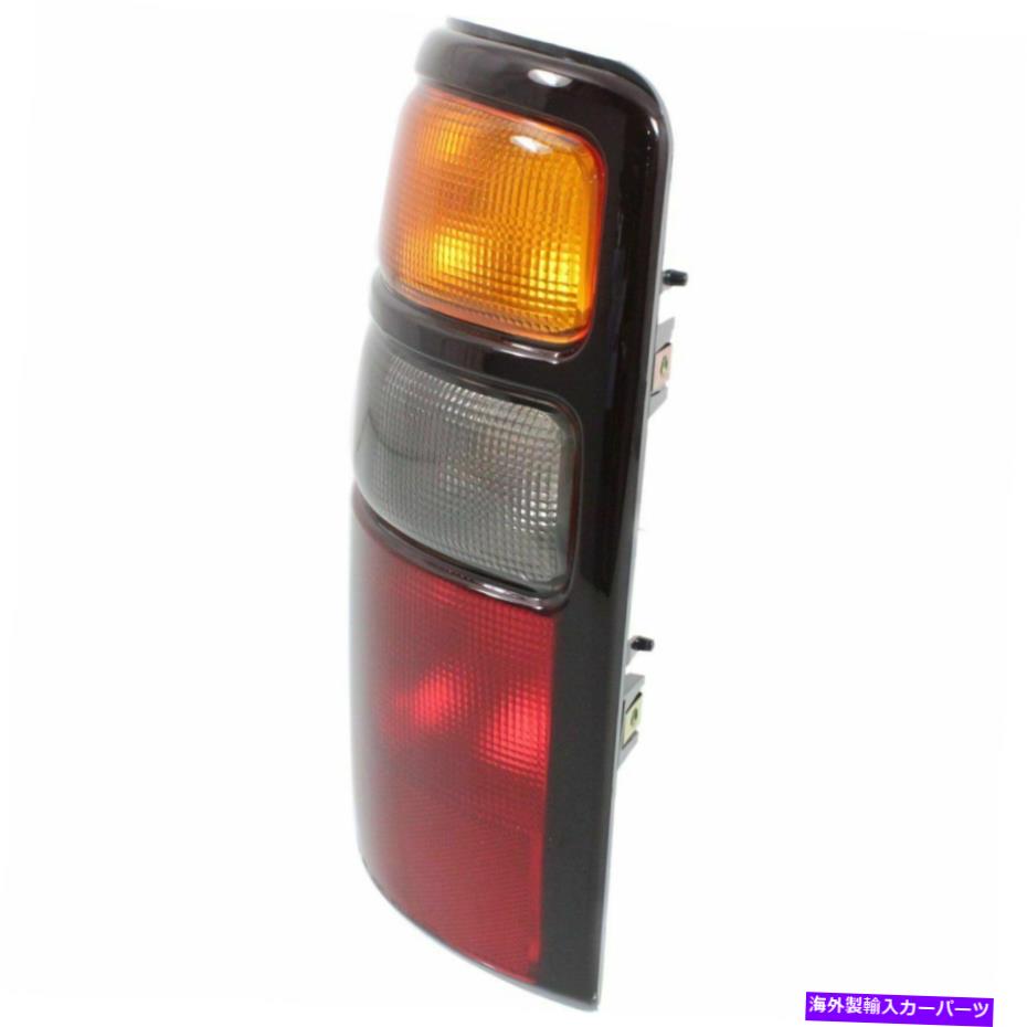 USテールライト 2004年から2006年のハロゲンテールライトChevy Tahoeの左琥珀色/クリア/レンズW /球根 Halogen Tail Light For 2004-2006 Chevy Tahoe Left Amber/Clear/Red Lens w/ Bulbs【並行輸入品】