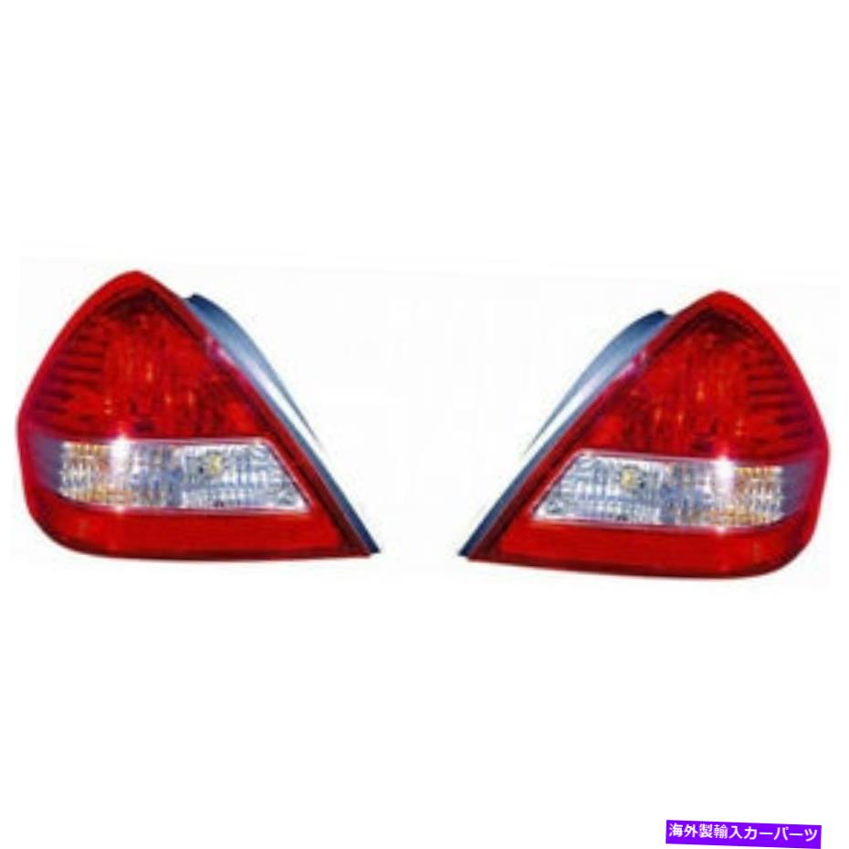 USテールライト 日産の逆逆2007-2011 LHおよびRH側CAPA NI2800185C For Nissan Versa Tail Light 2007-2011 LH and RH Side CAPA NI2800185C【並行輸入品】