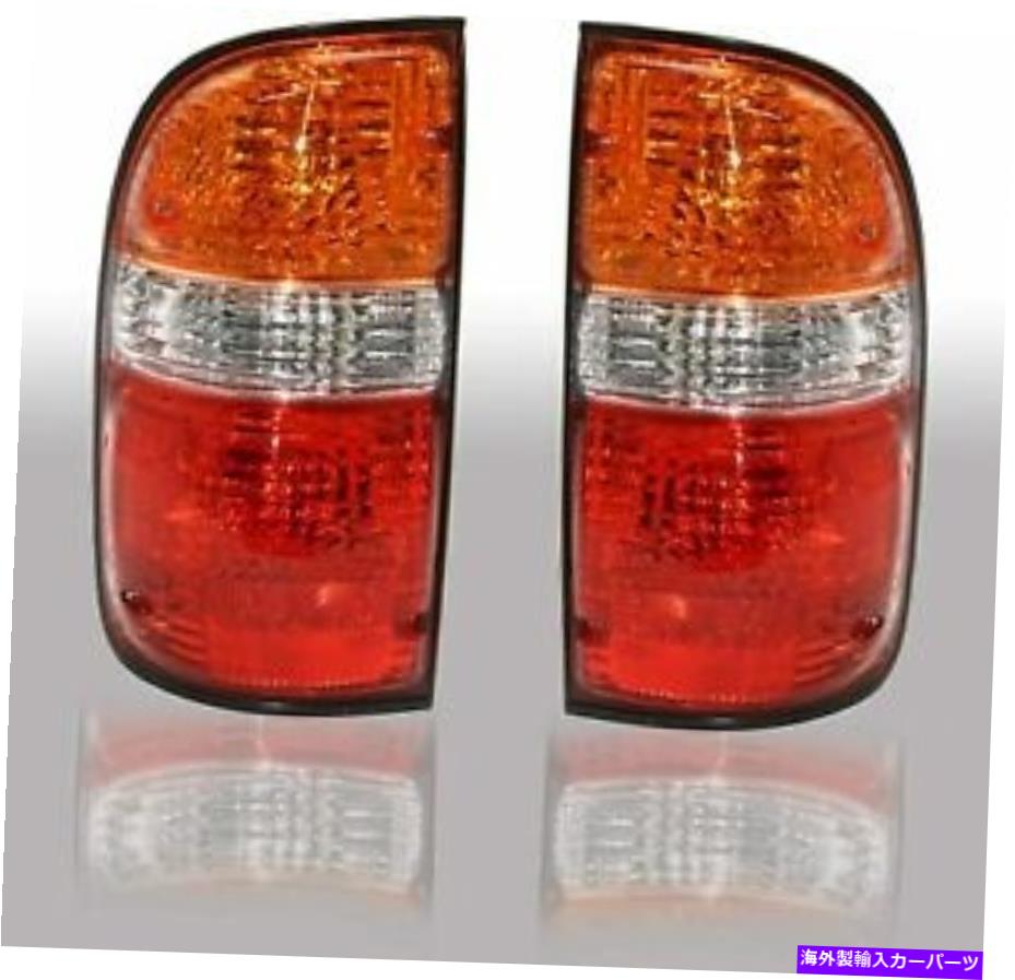 USテールライト Toyota Tacoma 2001-2004のための新しい右側のテールライトアセンブリのセット New Right & Left Side Tail Light Assembly Set of 2 For Toyota Tacoma 2001-2004【並行輸入品】