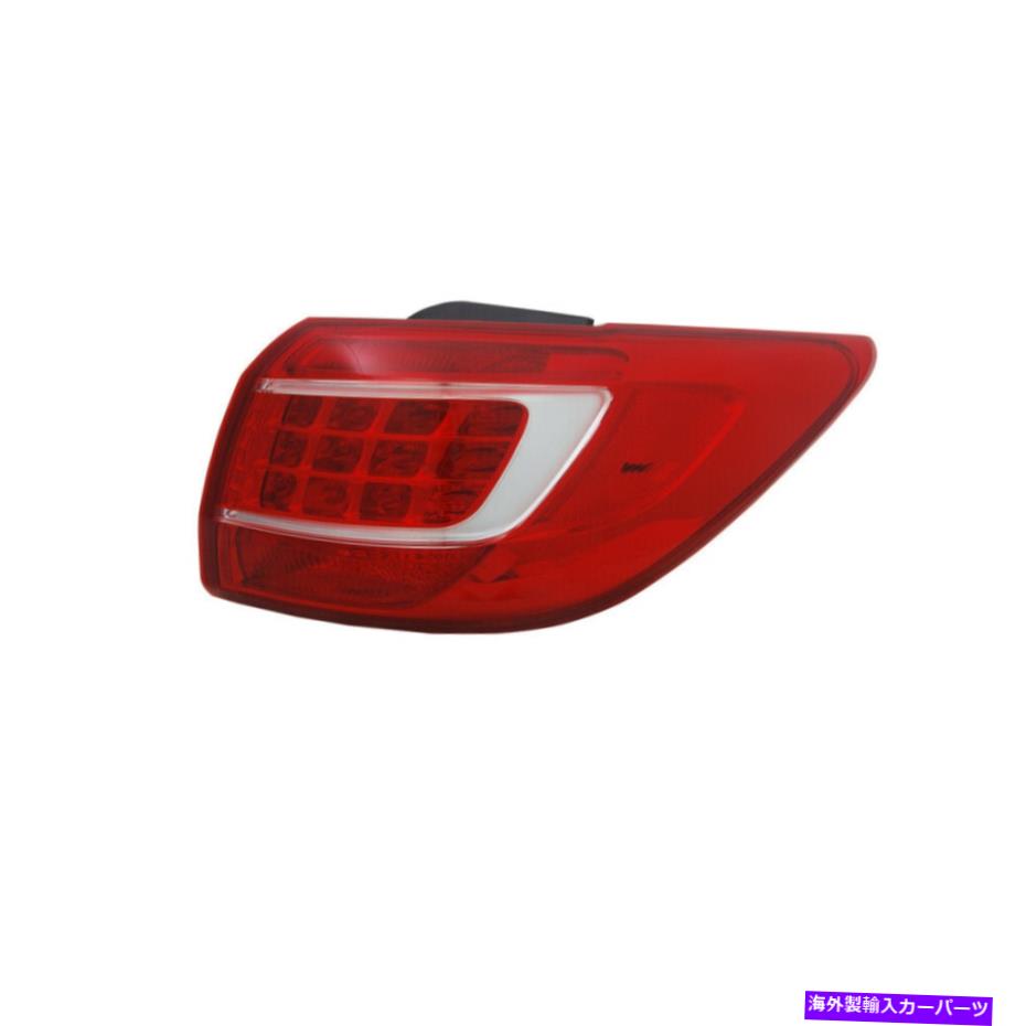 USテールライト テールライトアセンブリ - カーパ認証TYC 11-12019-00-9フィット11-13キアスポーツ Tail Light Assembly-Capa Certified TYC 11-12019-00-9 fits 11-13 Kia Sportage【並行輸入品】