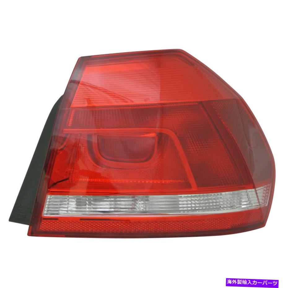 USテールライト テールライトアセンブリ - CAPA認定TYC 11-6801-00-9フィット12-15 VW Passat Tail Light Assembly-Capa Certified TYC 11-6801-00-9 fits 12-15 VW Passat【並行輸入品】