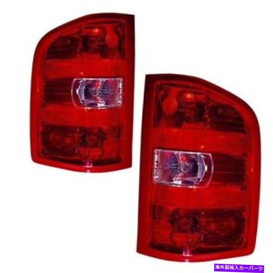 USテールライト テールライトセットカーパはシボレーシルナード1500 07-10（'10 1stデザイン） Tail Lights Set CAPA Fits Chevrolet Silverado 1500 07-10('10 1ST Design)【並行輸入品】