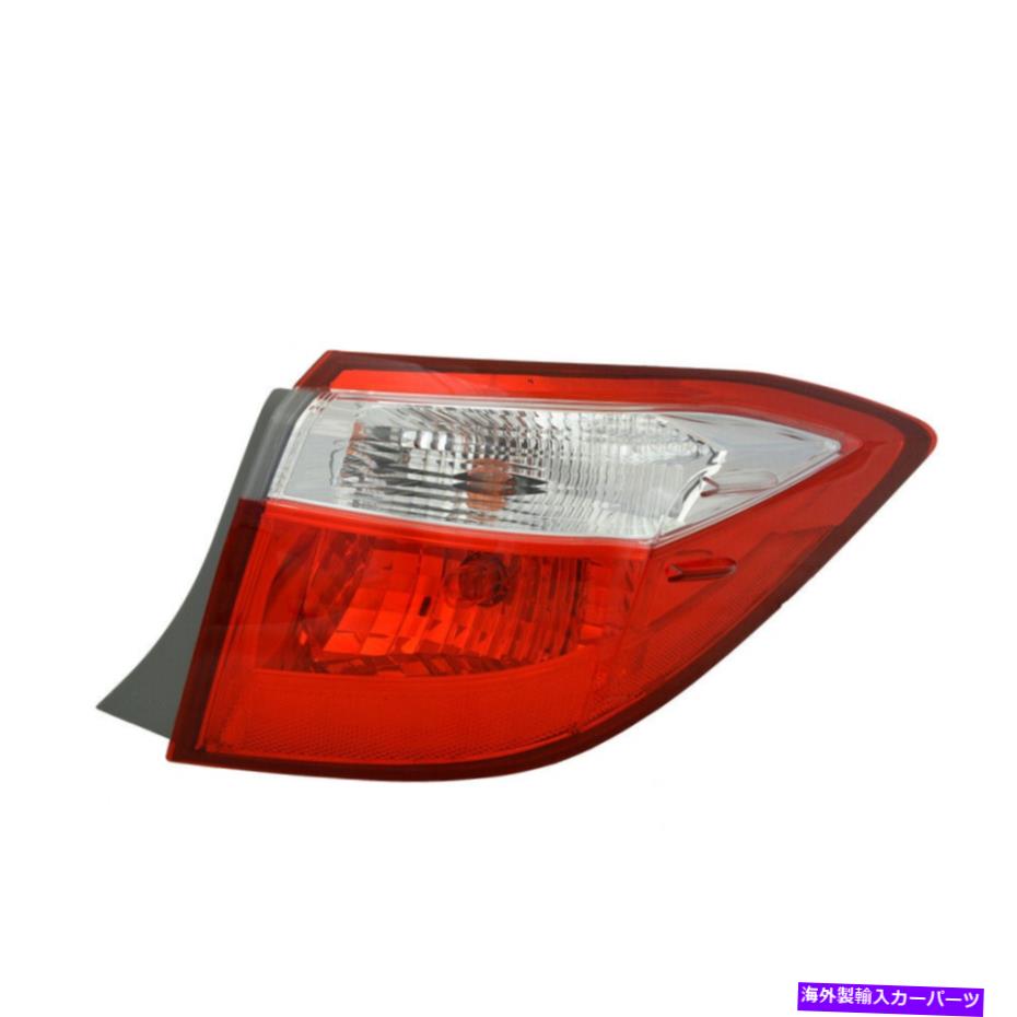 USテールライト テールライトアセンブリ - レギュラーTYC 11-6639-00フィット14~16トヨタカローラ Tail Light Assembly-Regular TYC 11-6639-00 fits 14-16 Toyota Corolla【並行輸入品】