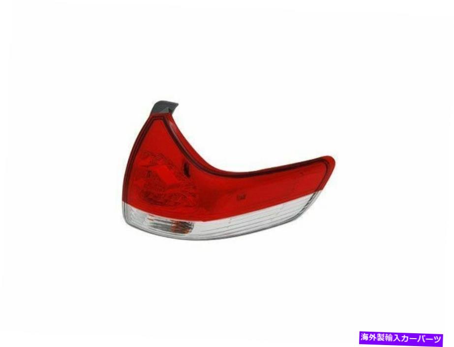 USテールライト 2011-2014トヨタシエナテールライトアセンブリ右 - 助手席側25262QS For 2011-2014 Toyota Sienna Tail Light Assembly Right - Passenger Side 25262QS【並行輸入品】