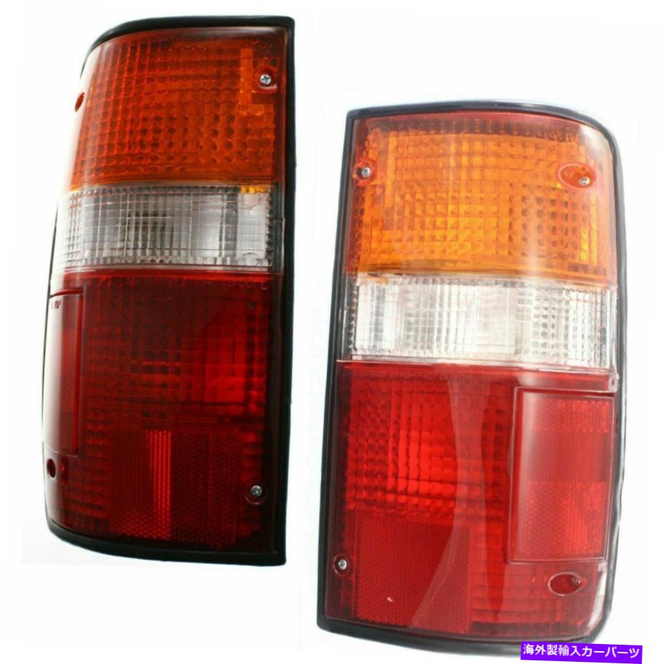 USテールライト 2テールライトアセンブリの運転手と助手席側セットトヨタピックアップ Driver And Passenger Side Set Of 2 Tail Light Assembly Fits Toyota Pickup【並行輸入品】