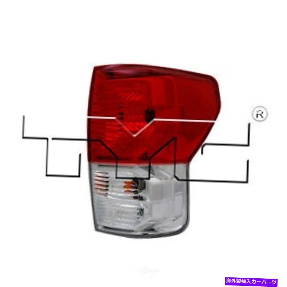 USテールライト テールライトアセンブリ - 通常の左TYC 11-6366-00フィット10-13トヨタツンドラ Tail Light Assembly-Regular Left TYC 11-6366-00 fits 10-13 Toyota Tundra【並行輸入品】