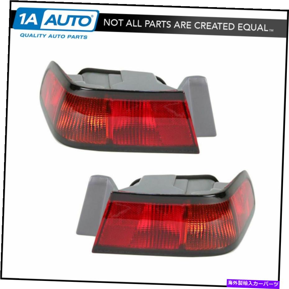 USテールライト 97-99カムリのための1/4マウントされたテールライトの後リアブレーキライトペア 1/4 Mounted Taillights Taillamps Rear Brake Lights Pair Set for 97-99 Camry【並行輸入品】