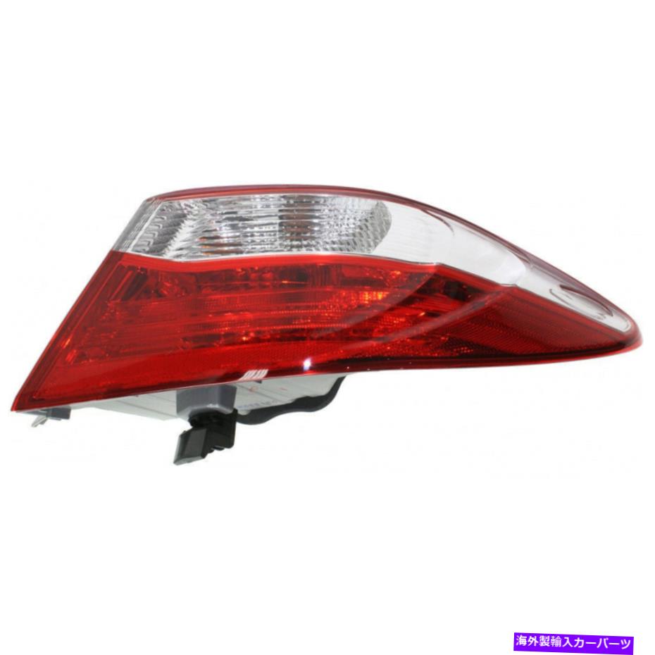 USテールライト 2015-2017トヨタカムリテールライトアセンブリ旅客サイドドット For 2015-2017 TOYOTA CAMRY Tail Light Assembly Passenger Side DOT【並行輸入品】