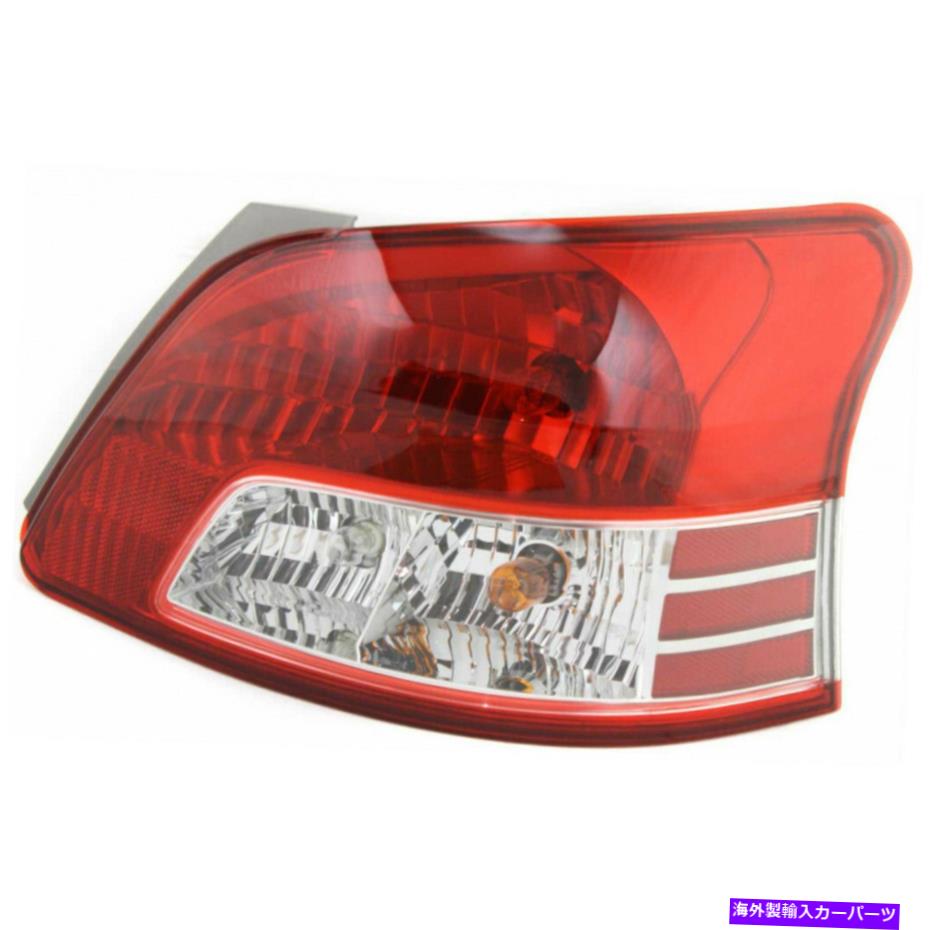 USテールライト トヨタ・ヤリスベース/セダンテールライト2007-2012旅客側から2819133 For Toyota Yaris Base/Sedan Tail Light 2007-2012 Passenger Side TO2819133【並行輸入品】