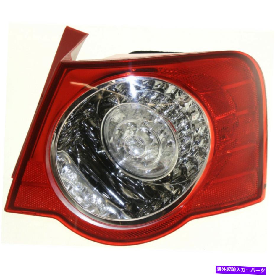 USテールライト VW2801124 2006-2010フォルクスワーゲンパッセット旅客サイドテールライト VW2801124 Fits 2006-2010 Volkswagen Passat Passenger Side Tail Light【並行輸入品】