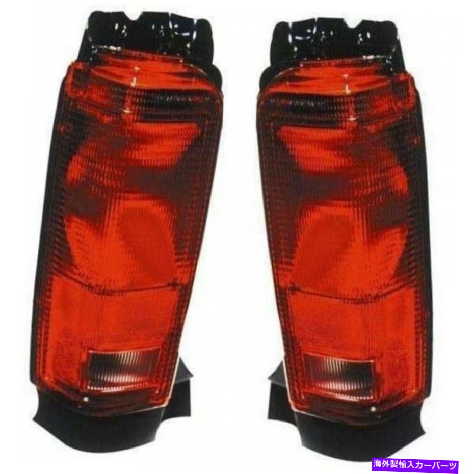 USテールライト Dodge Caravan / Plymouth Voyager / Chrysler Ram-Van Tail Light 1984-1986ペア Fits Dodge Caravan/Plymouth Voyager/Chrysler Ram-Van Tail Light 1984-1986 Pair【並行輸入品】