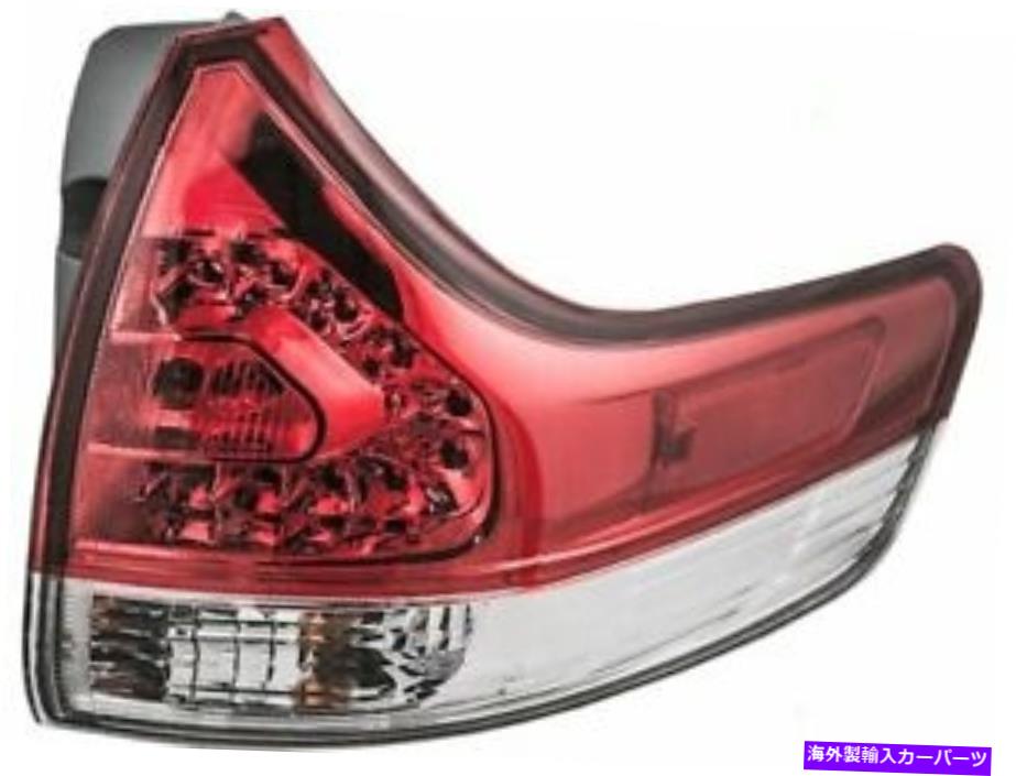 USテールライト トヨタシーナ2012 2013 2013の右テールライトアセンブリブルック1NSW91 Right Tail Light Assembly Brock 1NSW91 for Toyota Sienna 2012 2013 2014【並行輸入品】