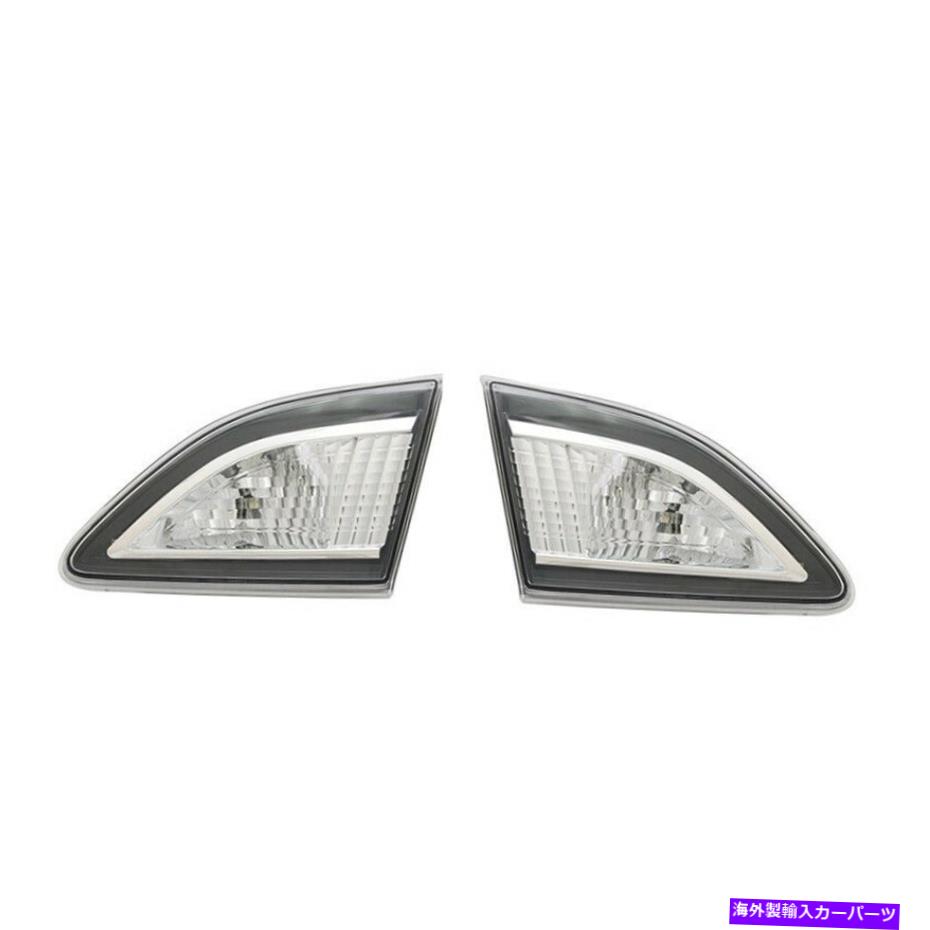 USテールライト インナーテールライトの新しいペアはマツダ3 2012-2013 MA2883108 BBM4-51-3G0H NEW PAIR OF INNER TAIL LIGHTS FITS MAZDA 3 2012-2013 MA2883108 BBM4-51-3G0H【並行輸入品】