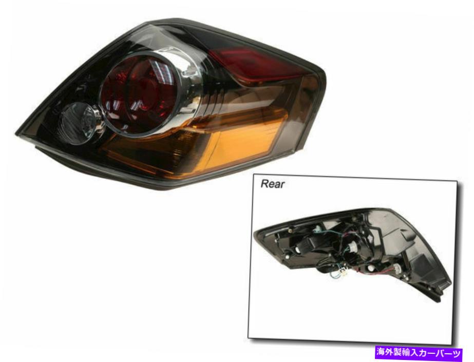 USテールライト 2007年から2010年日産アルティマテールライトアセンブリの末尾TYC 17714KF 2008 2009セダン For 2007-2010 Nissan Altima Tail Light Assembly Left TYC 17714KF 2008 2009 Sedan【並行輸入品】