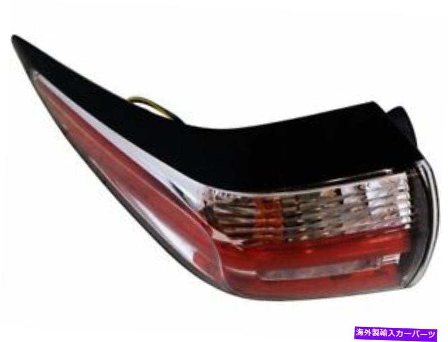 USテールライト 日産ムラーノのための左外側のテールライトアセンブリY166Nn 2015 2017 2017 2018 Left Outer Tail Light Assembly Y166NN for Nissan Murano 2015 2016 2017 2018【並行輸入品】