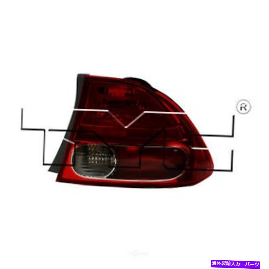 USテールライト テールライトアッシーTYC 11-6165-00 Tail Light Assy TYC 11-6165-00【並行輸入品】