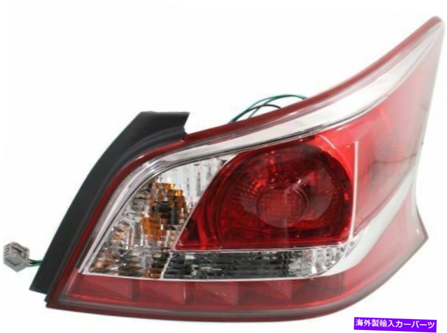 USテールライト 2013年日産アルティマRHセダンスタンダードタイプ - カーパ Tail Light for 2013 Nissan Altima RH Sedan Standard Type - CAPA【並行輸入品】