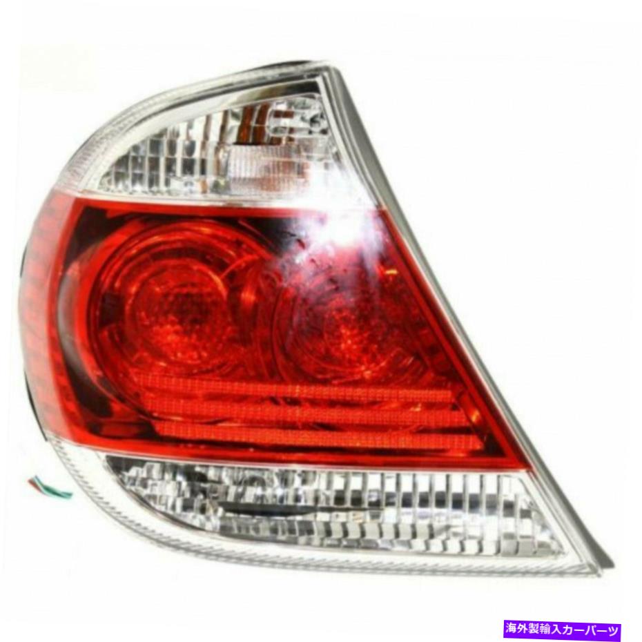 USテールライト トヨタカムリテールライト2005年2006ドライバw /電球ドット認定2800155 Fits Toyota Camry Tail Light 2005 2006 Driver w/ Bulbs DOT Certified TO2800155【並行輸入品】
