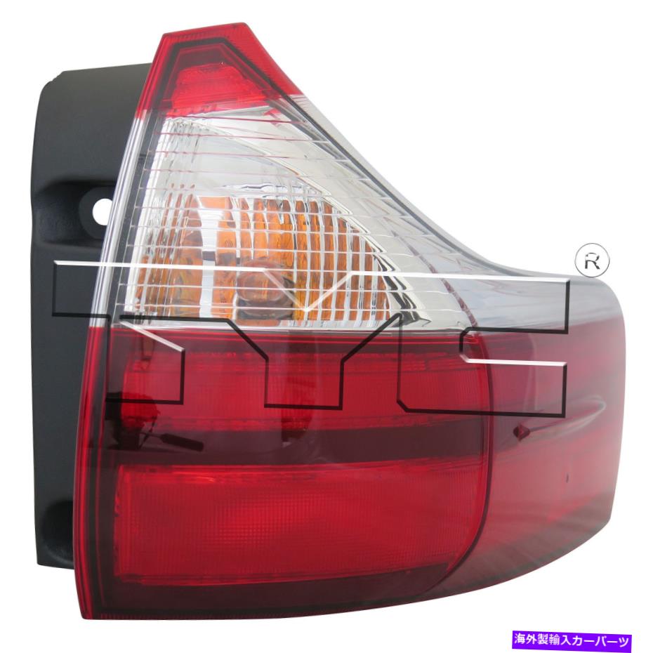 USテールライト 15-19トヨタ・シエナのための右乗客（非SE） Outer Quarter Tail Light Lamp Right Passenger for 15-19 Toyota Sienna (Non-SE)【並行輸入品】
