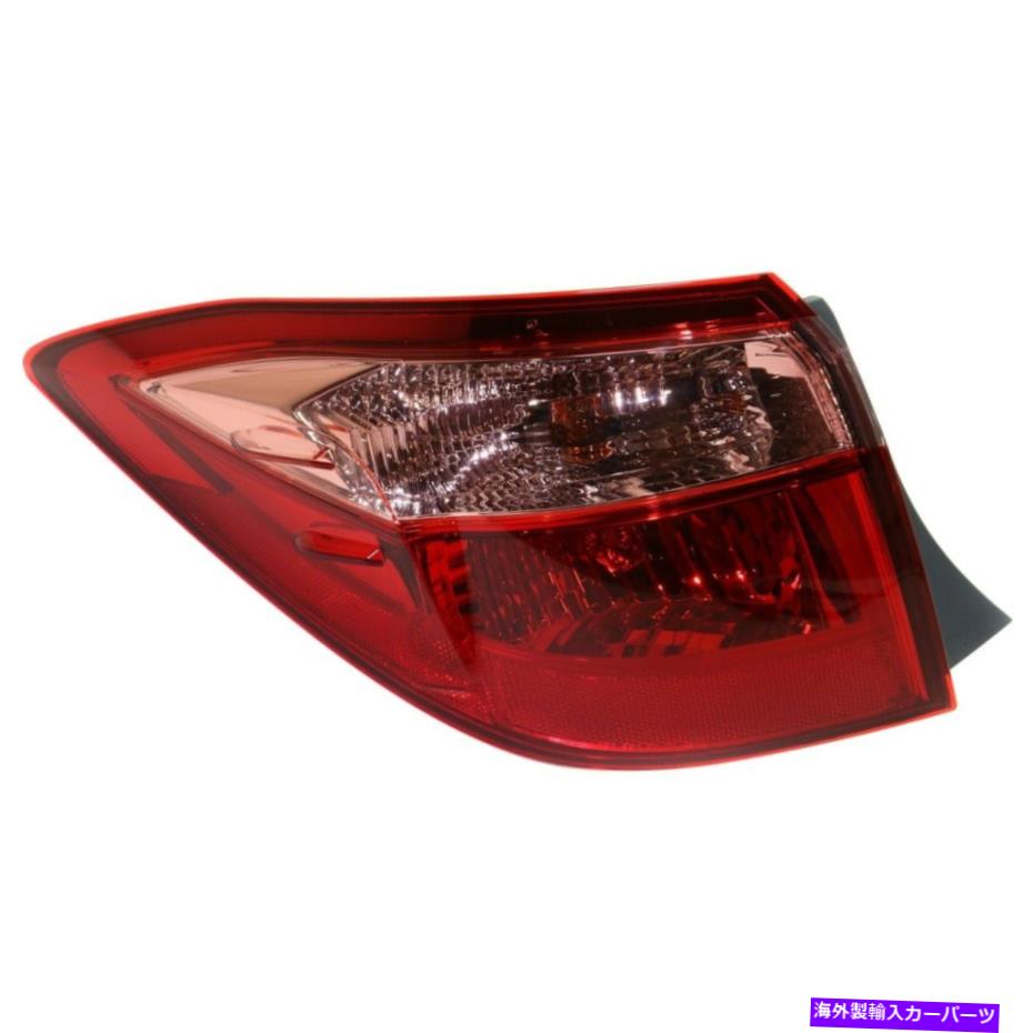 USテールライト コローラ17-19~2804130C 8156002B00のためのテールライトランプ左側のドライバLH Tail Light Lamp Left Hand Side Driver LH for Corolla 17-19 TO2804130C 8156002B00【並行輸入品】