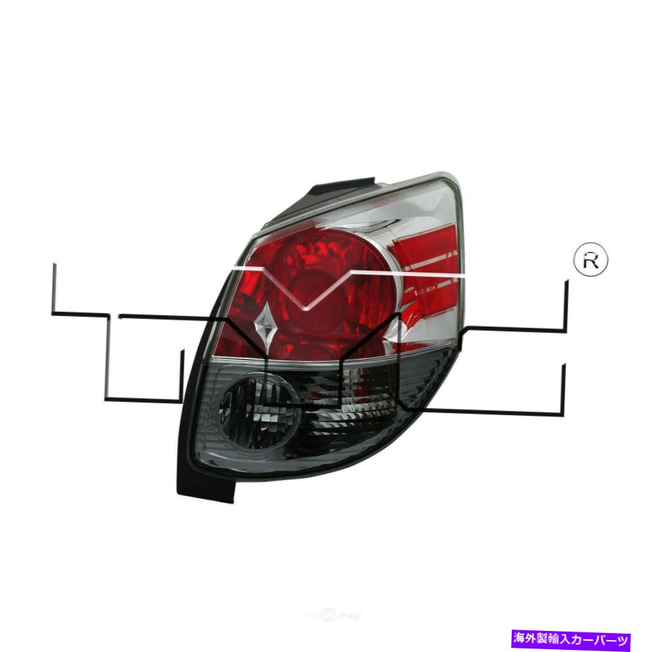 USテールライト テールライトアセンブリ - レギュラー左TYC 11-6076-00 TOYOTAマトリックス Tail Light Assembly-Regular Left TYC 11-6076-00 fits 05-08 Toyota Matrix【並行輸入品】