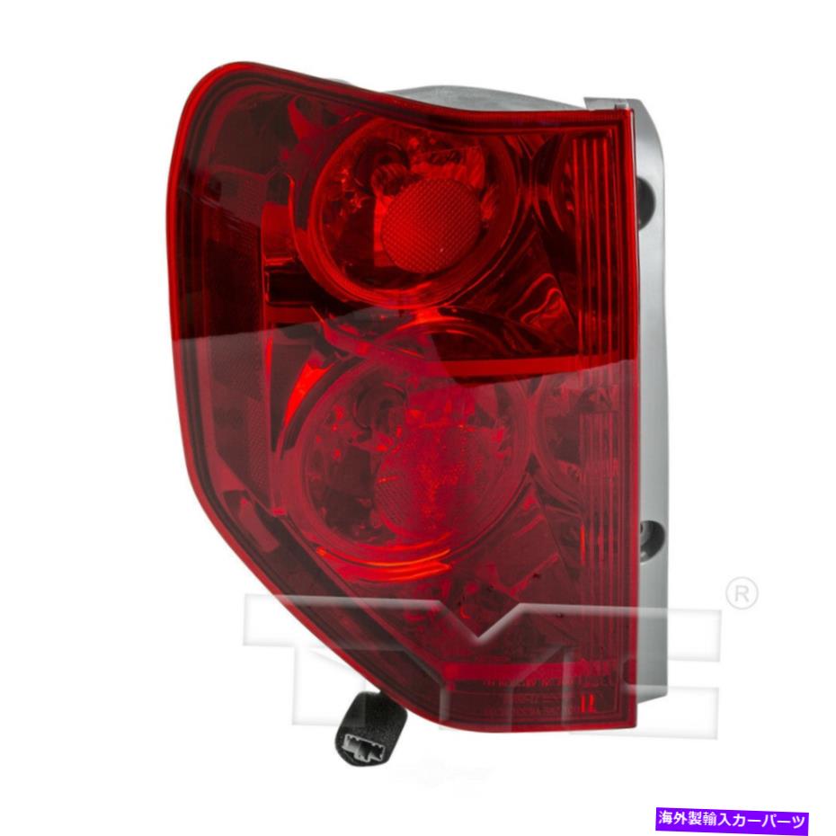 USテールライト テールライトアセンブリ - 通常の左TYC 11-5900-00フィット03-04ホンダパイロット Tail Light Assembly-Regular Left TYC 11-5900-00 fits 03-04 Honda Pilot【並行輸入品】