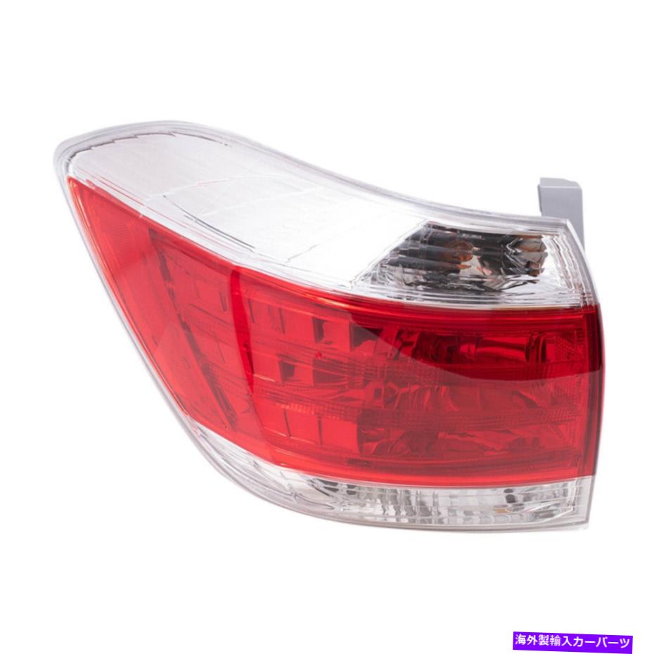 USテールライト トヨタハイランダー11-13ドライバTaillightテールランプレンズ＆ハウジングアセンブリ Fits Toyota Highlander 11-13 Drivers Taillight Tail Lamp Lens & Housing Assembly【並行輸入品】