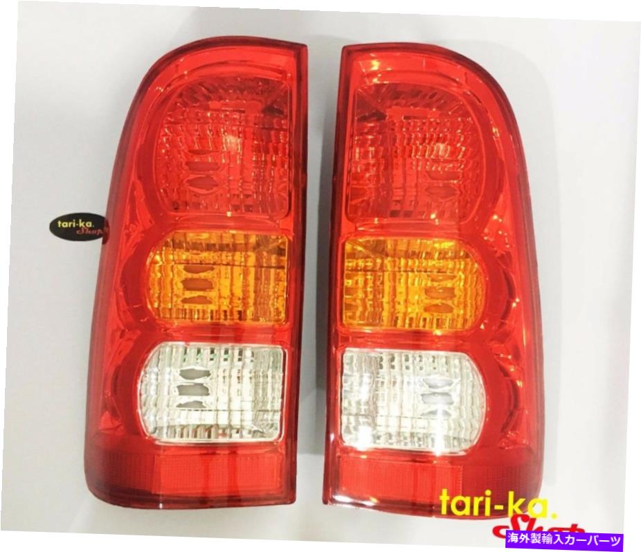 USテールライト 2004-2012トヨタHilux Vigo MK6 SR5ピックアップのための後部の組み合わせテールライトランプ Rear Combination Tail Lights Lamp For 2004-2012 Toyota Hilux Vigo MK6 SR5 Pickup【並行輸入品】