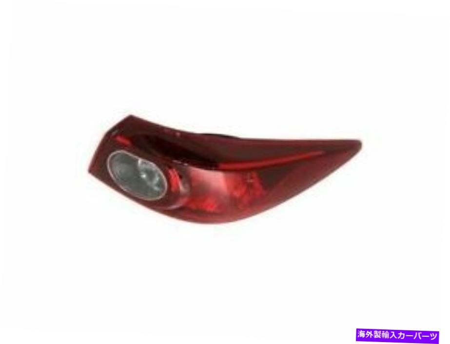 USテールライト 右側 - 旅客サイドテールライトアセンブリはマツダ3 2014-2018 48JBPDにフィット Right - Passenger Side Tail Light Assembly fits Mazda 3 2014-2018 48JBPD【並行輸入品】