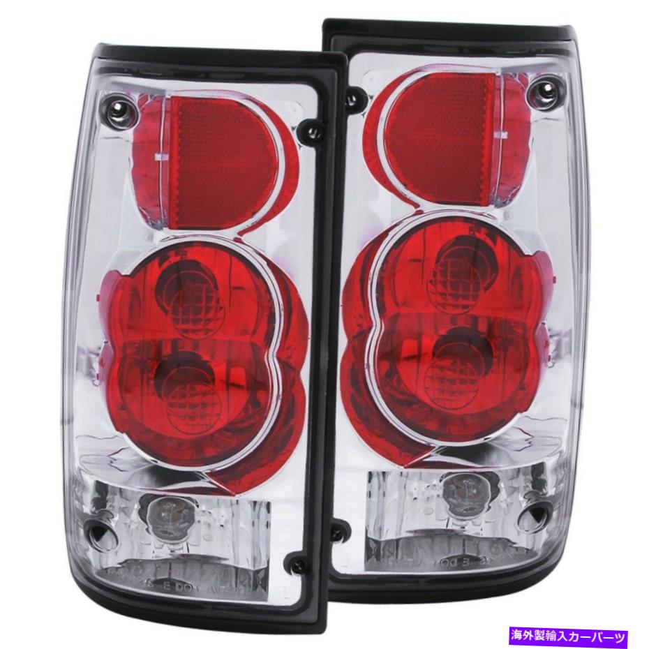 USテールライト 211130 Anzoテールライトランプ2ドライバー＆旅客サイドの新しいLH RH RHのペア 211130 Anzo Tail Lights Lamps Set of 2 Driver & Passenger Side New LH RH Pair【並行輸入品】