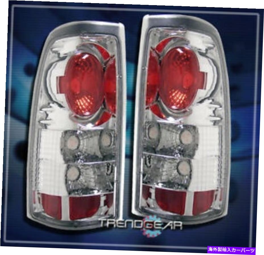 USテールライト 99-02 Chevy Silverado / GMC Sierra Altezzaテールライトクローム2DR / 4DR 1500 HD 00 01 99-02 CHEVY SILVERADO/GMC SIERRA ALTEZZA TAIL LIGHT CHROME 2DR/4DR 1500 HD 00 01【並行輸入品】