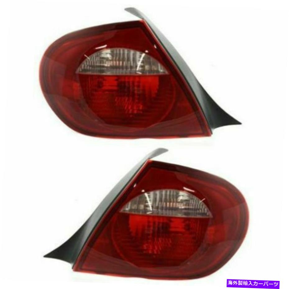 USテールライト 2つのLH＆RHサイドターランプレンズと住宅の新しいセット2003-2005 Dodge Neon New Set of 2 LH & RH Side Taillamp Lens and Housing Fits 2003-2005 Dodge Neon【並行輸入品】