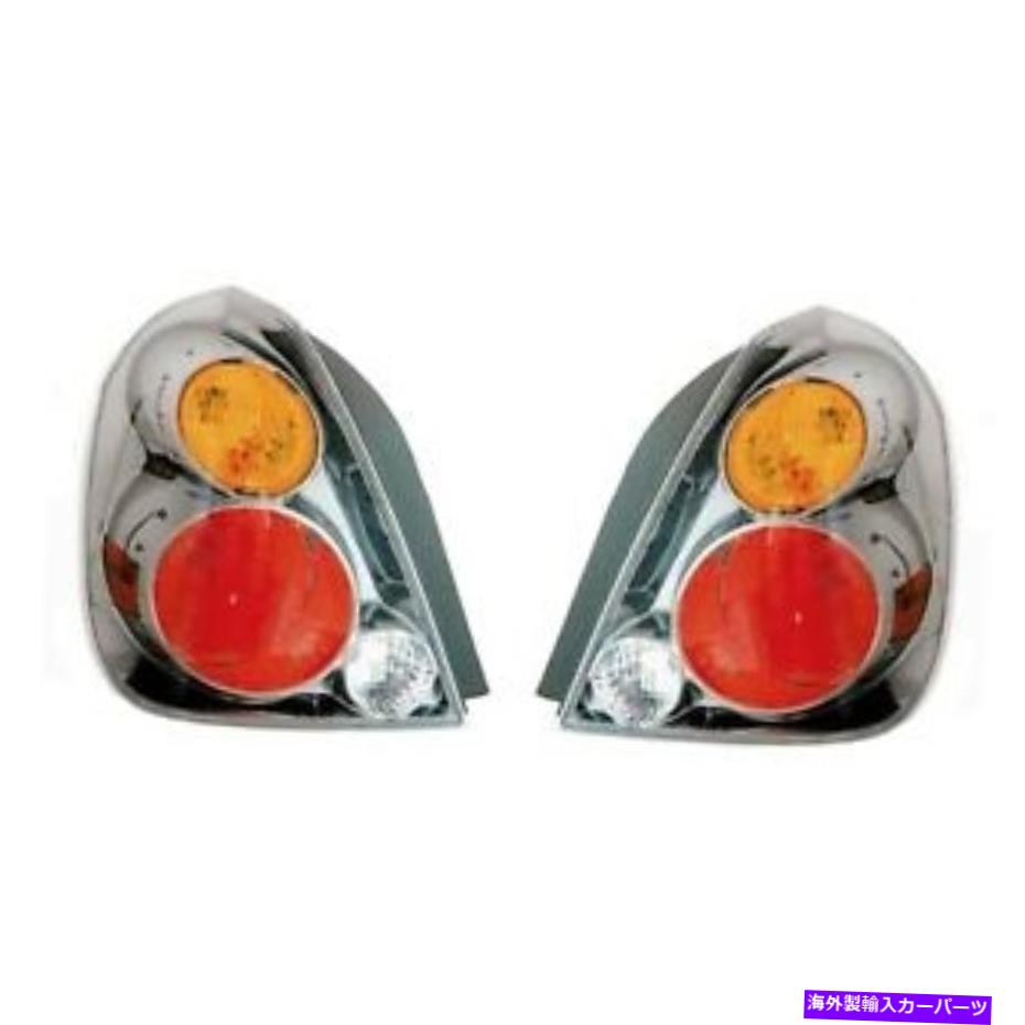 USテールライト テールライトの新しいペアは日産Altima 2002-04 NI2801154 NI2800154 265508J025 NEW PAIR OF TAIL LIGHT FITS NISSAN ALTIMA 2002-04 NI2801154 NI2800154 265508J025【並行輸入品】