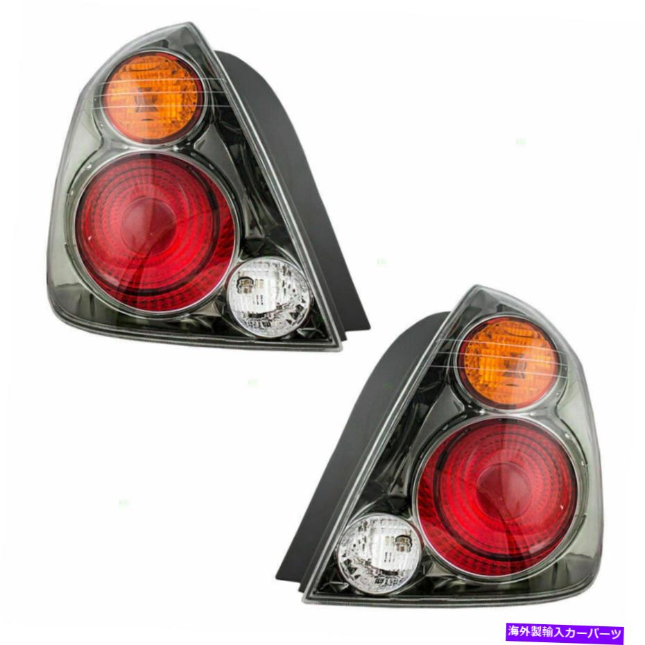 USテールライト 02-04日産アルティマのテールライトのセット For 02-04 Nissan Altima Set of Taillights【並行輸入品】