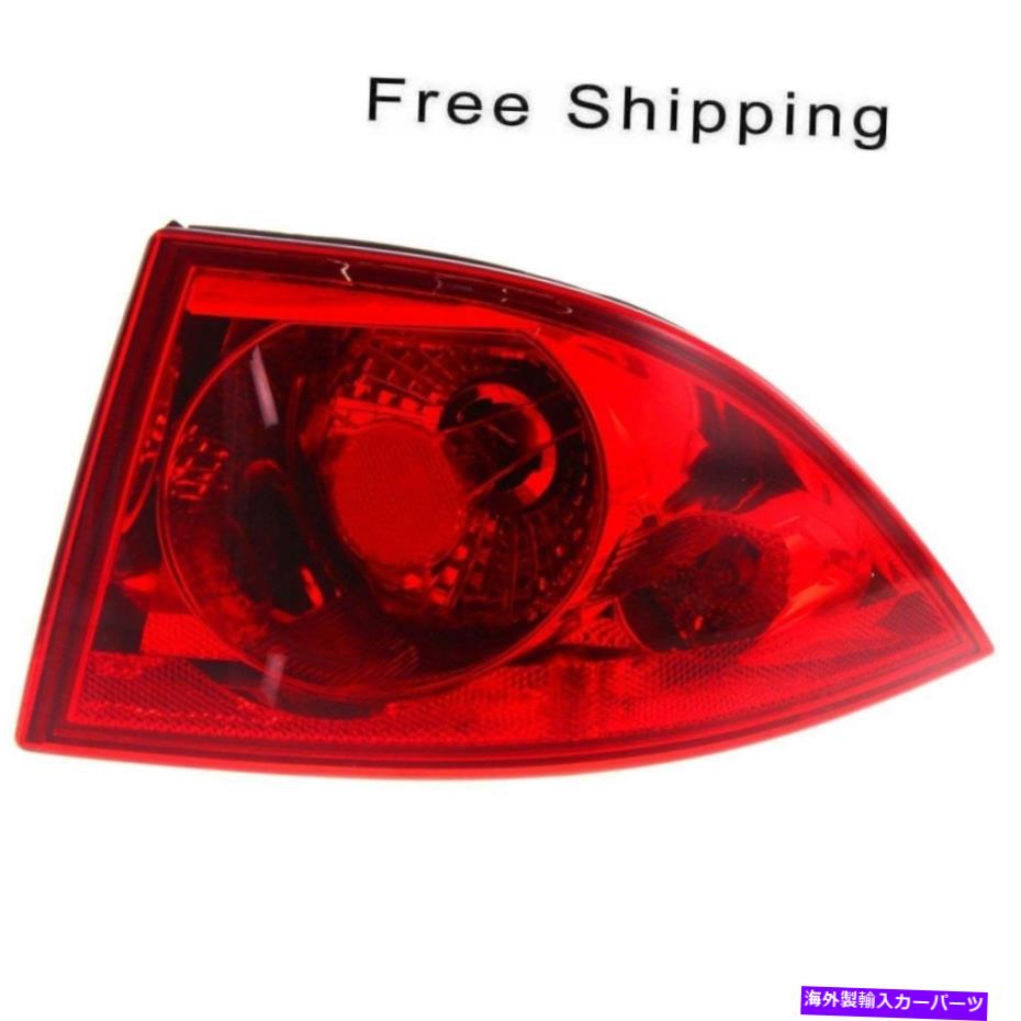 USテールライト テールランプアセンブリ旅客サイドアウターフィットBuick Lucerne 2006-2011 GM2819177 Tail Lamp Assembly Passenger Side Outer Fits Buick Lucerne 2006-2011 GM2819177【並行輸入品】