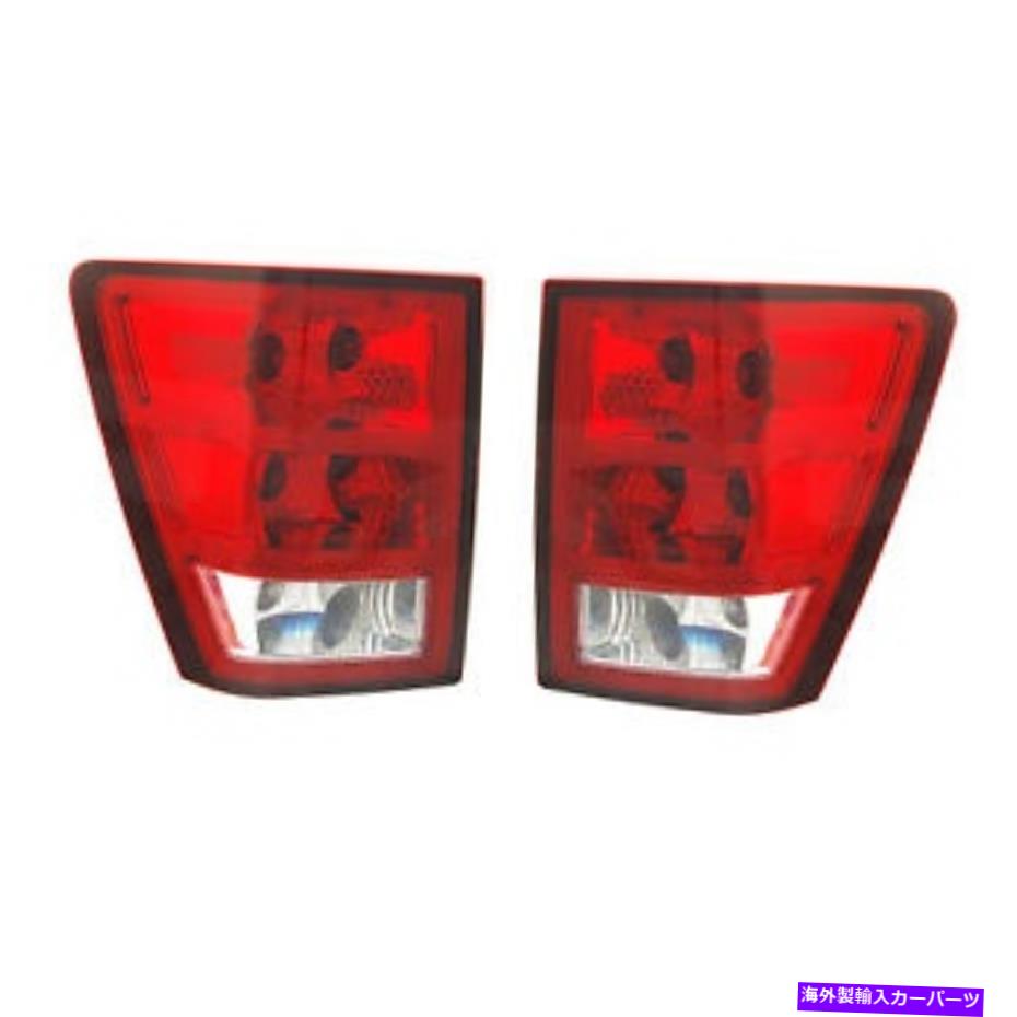 USテールライト テールライトの新しいペアフィットジープグランドチェロキー2005-2006 CH2801159 CH2800159 NEW PAIR OF TAIL LIGHTS FIT JEEP GRAND CHEROKEE 2005-2006 CH2801159 CH2800159【並行輸入品】