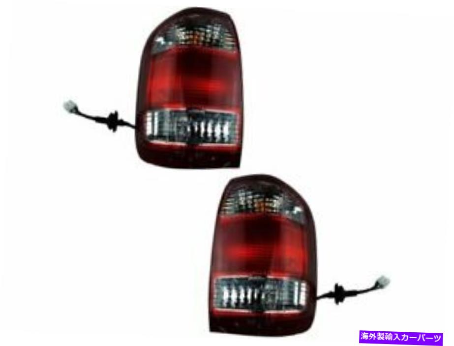 USテールライト テールライトアセンブリ99-04日産パスファインダーDR21Z4用セット Tail Light Assembly Set For 99-04 Nissan Pathfinder DR21Z4【並行輸入品】