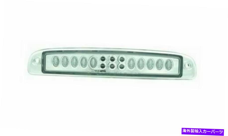 USテールライト 97-10 Dodge DakotaのためのIPCW LED3-403A-C結晶クリアLED 3ブレーキライト IPCW LED3-403A-C Crystal Clear LED Third Brake Light for 97-10 Dodge Dakota【並行輸入品】