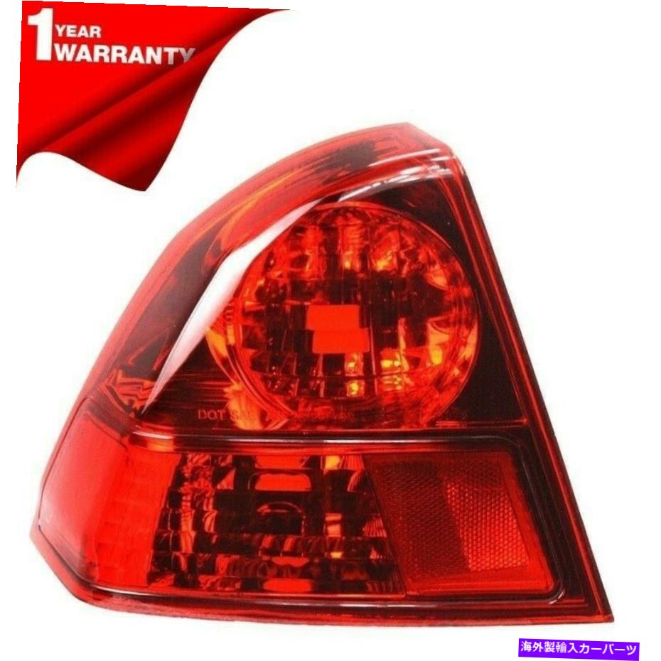 USテールライト 新しい2003-2005フィットテールランプレンズハウジングホンダシビックリア左HO2800153Cカーパ NEW 2003-2005 FITS TAIL LAMP LENS HOUSING HONDA CIVIC REAR LEFT HO2800153C CAPA【並行輸入品】
